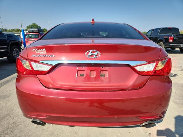 5NPEC4AC8DH711497 - 2013 HYUNDAI SONATA SE წითელი ფოტო 6