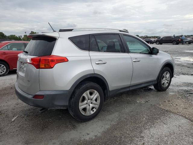 2T3ZFREV4EW105240 - 2014 TOYOTA RAV4 LE SILVER photo 3