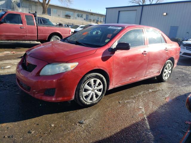 JTDBL40E19J008280 - 2009 TOYOTA COROLLA BASE RED photo 1