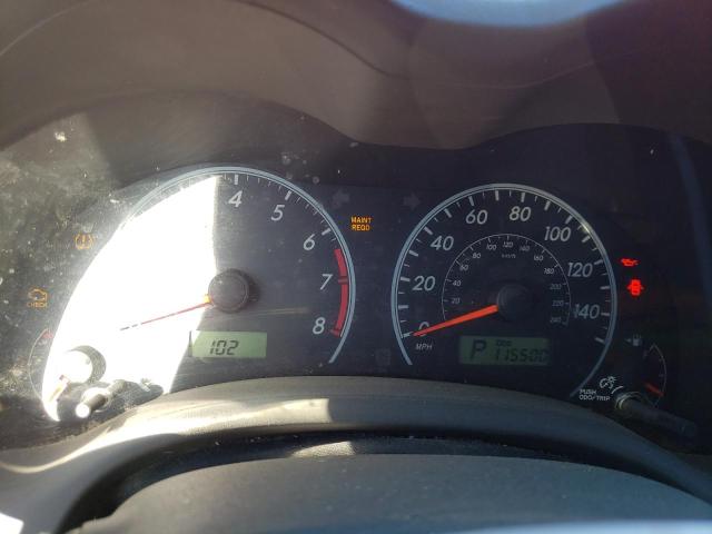 JTDBL40E19J008280 - 2009 TOYOTA COROLLA BASE RED photo 9