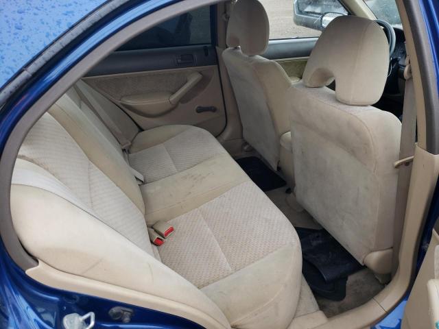 1HGES16315L026427 - 2005 HONDA CIVIC DX VP BLUE photo 10