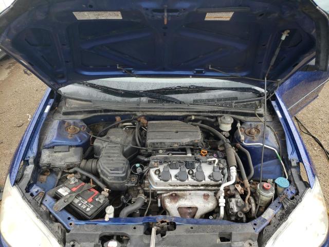 1HGES16315L026427 - 2005 HONDA CIVIC DX VP BLUE photo 11