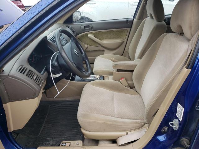 1HGES16315L026427 - 2005 HONDA CIVIC DX VP BLUE photo 7