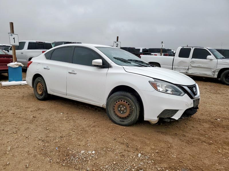 3N1AB7AP6KY227840 - 2019 NISSAN SENTRA S WHITE photo 4