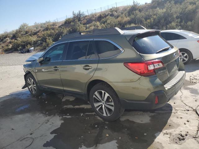 4S4BSENC8J3224194 - 2018 SUBARU OUTBACK 3.6R LIMITED GREEN photo 2