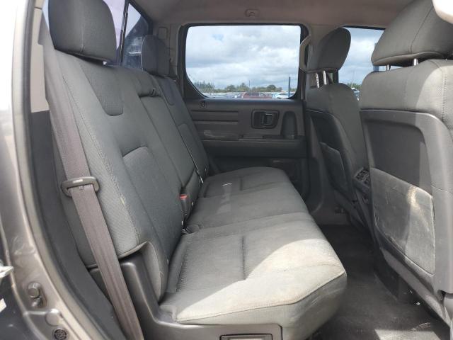 5FPYK1F25DB009366 - 2013 HONDA RIDGELINE RT GRAY photo 10