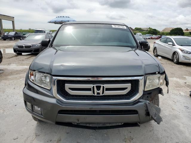 5FPYK1F25DB009366 - 2013 HONDA RIDGELINE RT GRAY photo 5