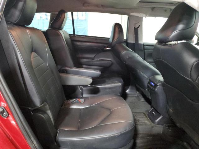 5TDGZRBHXLS520803 - 2020 TOYOTA HIGHLANDER XLE BURGUNDY photo 11