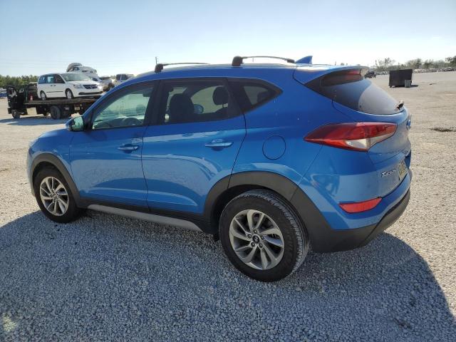 KM8J33A43JU707856 - 2018 HYUNDAI TUCSON SEL BLUE photo 2