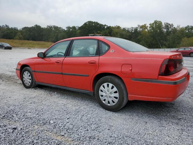 2G1WF52E719128248 - 2001 CHEVROLET IMPALA RED photo 2