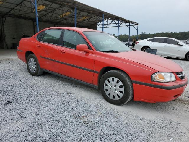 2G1WF52E719128248 - 2001 CHEVROLET IMPALA RED photo 4