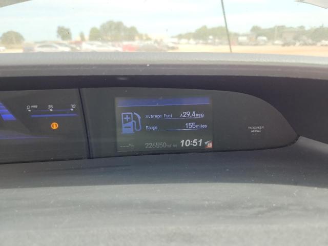 19XFB2F80DE061004 - 2013 HONDA CIVIC EX Siyah fotoğraf 9