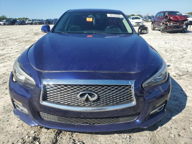 JN1BV7APXEM682189 - 2014 INFINITI Q50 BASE أزرق صورة 5