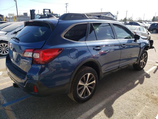 4S4BSENC6K3257972 - 2019 SUBARU OUTBACK 3.6R LIMITED BLUE photo 3