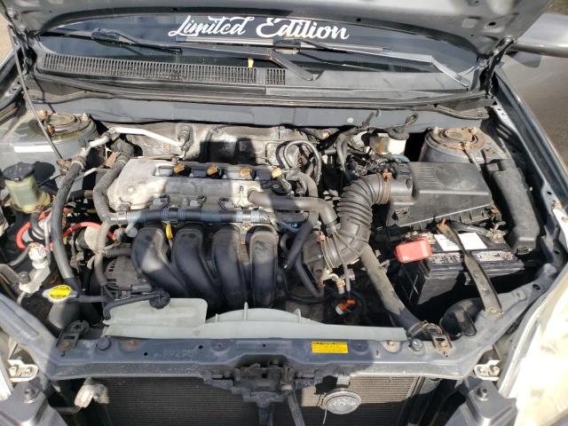 2T1KR32E77C657855 - 2007 TOYOTA COROLLA MA XR CHARCOAL photo 11