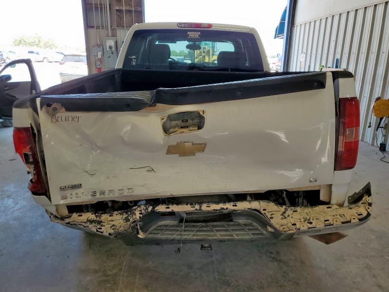 1GCRCSE02BZ348867 - 2011 CHEVROLET SILVERADO C1500 LT თეთრი ფოტო 6