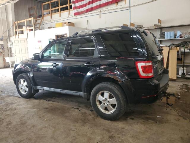 1FMCU9EG7CKB91593 - 2012 FORD ESCAPE LIMITED BLACK photo 2