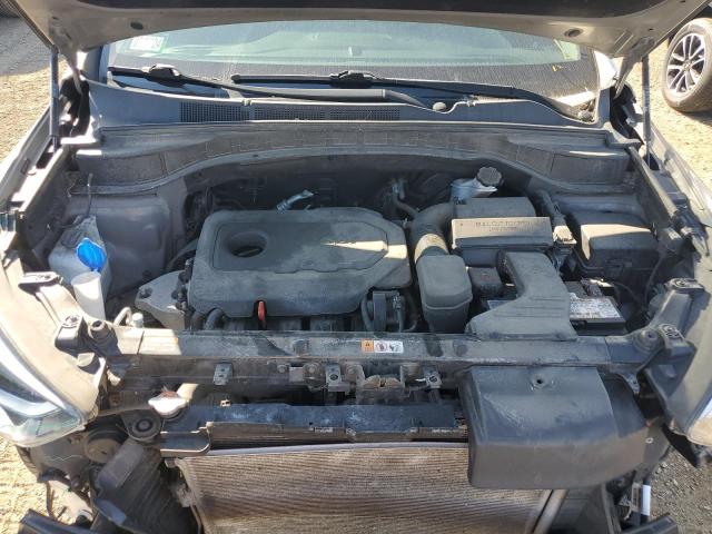 5NMZTDLB8HH011732 - 2017 HYUNDAI SANTA FE S GRAY photo 11
