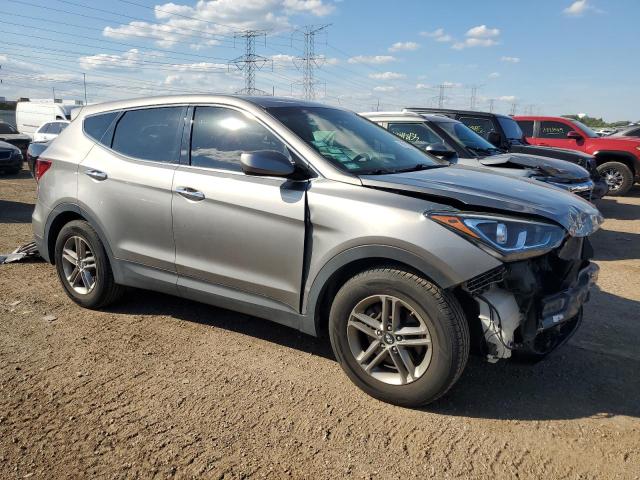 5NMZTDLB8HH011732 - 2017 HYUNDAI SANTA FE S GRAY photo 4