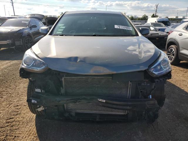 5NMZTDLB8HH011732 - 2017 HYUNDAI SANTA FE S GRAY photo 5