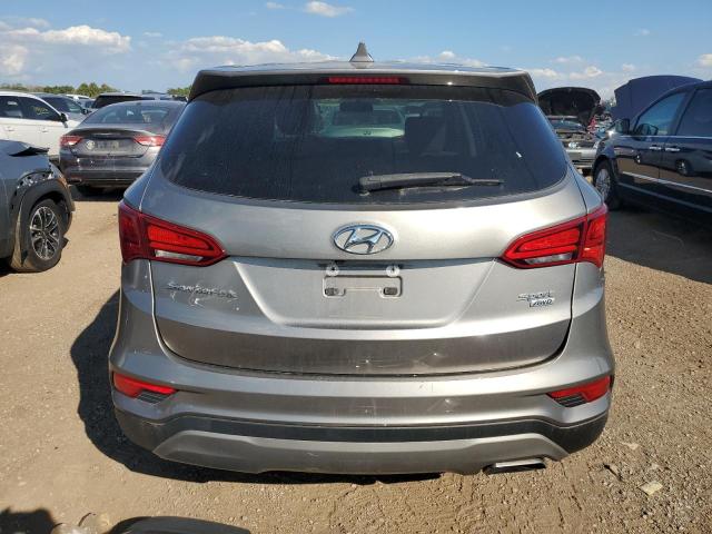 5NMZTDLB8HH011732 - 2017 HYUNDAI SANTA FE S GRAY photo 6