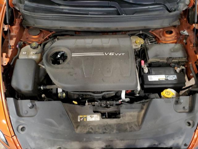 1C4PJMBS0GW221574 - 2016 JEEP CHEROKEE TRAILHAWK ORANGE photo 12