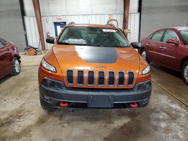 1C4PJMBS0GW221574 - 2016 JEEP CHEROKEE TRAILHAWK ORANGE photo 5