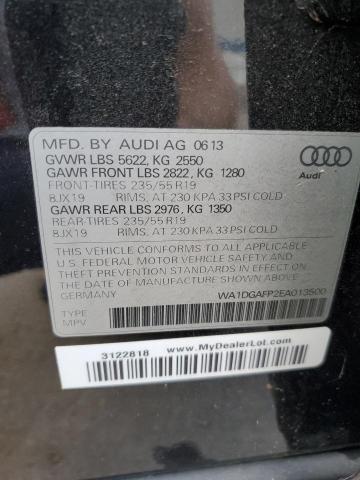 WA1DGAFP2EA013500 - 2014 AUDI Q5 PREMIUM PLUS Qara foto 14