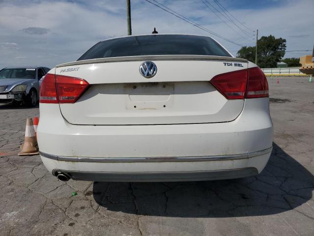 1VWCN7A30DC031380 - 2013 VOLKSWAGEN PASSAT SEL Weiß Foto 6