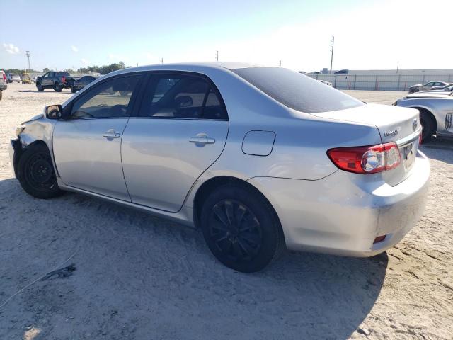 5YFBU4EEXDP147575 - 2013 TOYOTA COROLLA BASE 银色 照片 2