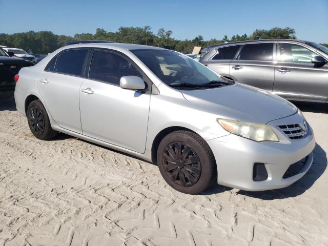 5YFBU4EEXDP147575 - 2013 TOYOTA COROLLA BASE 银色 照片 4