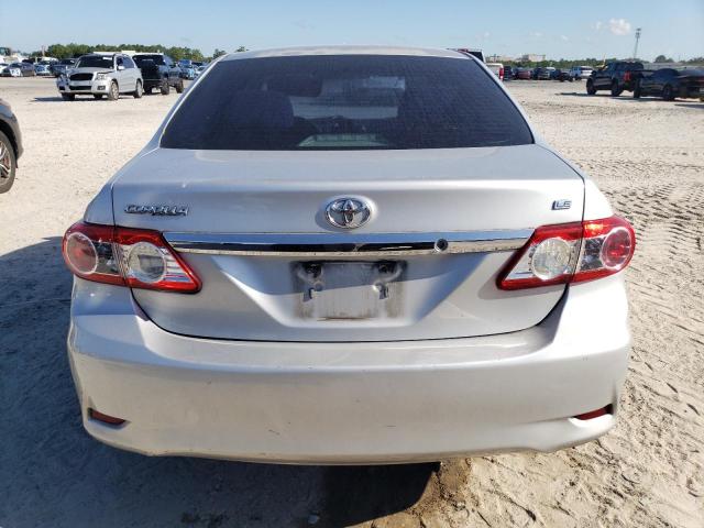 5YFBU4EEXDP147575 - 2013 TOYOTA COROLLA BASE 银色 照片 6