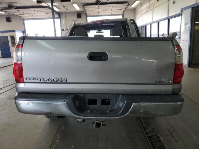 5TBET34165S477174 - 2005 TOYOTA TUNDRA DOUBLE CAB SR5 SILVER photo 6