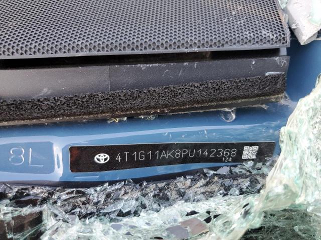 4T1G11AK8PU142368 - 2023 TOYOTA CAMRY SE NIGHT SHADE BLUE photo 12