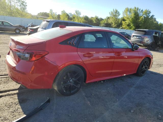 2HGFE2F50NH606350 - 2022 HONDA CIVIC SPORT RED photo 3
