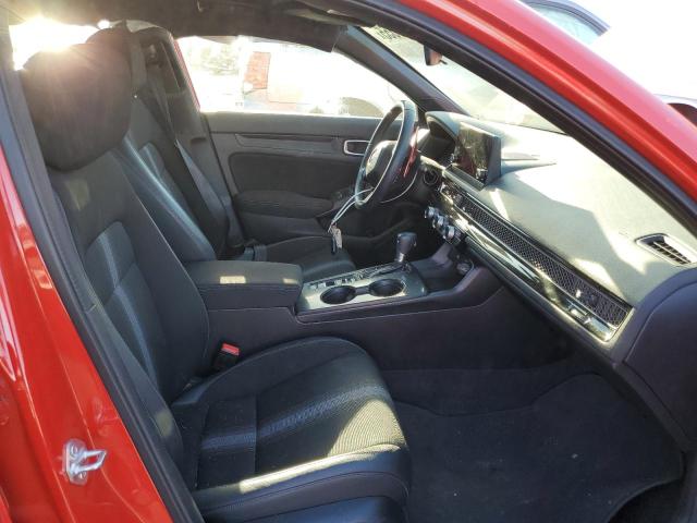2HGFE2F50NH606350 - 2022 HONDA CIVIC SPORT RED photo 7