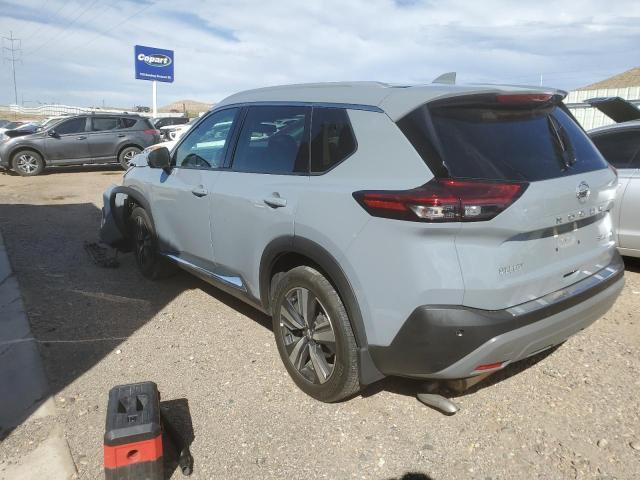 5N1AT3CBXMC737538 - 2021 NISSAN ROGUE SL GRAY photo 2