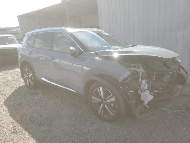 5N1AT3CBXMC737538 - 2021 NISSAN ROGUE SL GRAY photo 4