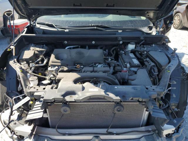 2T3W1RFV4MC156348 - 2021 TOYOTA RAV4 XLE BLACK photo 12
