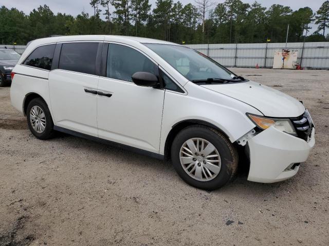 5FNRL5H23GB052445 - 2016 HONDA ODYSSEY LX WHITE photo 4