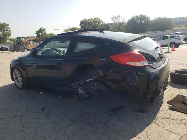 KMHTC6AD0DU132680 - 2013 HYUNDAI VELOSTER BLACK photo 2