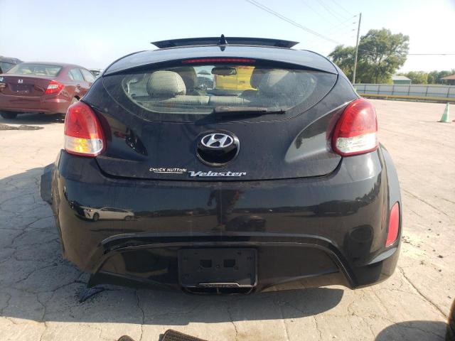 KMHTC6AD0DU132680 - 2013 HYUNDAI VELOSTER BLACK photo 6