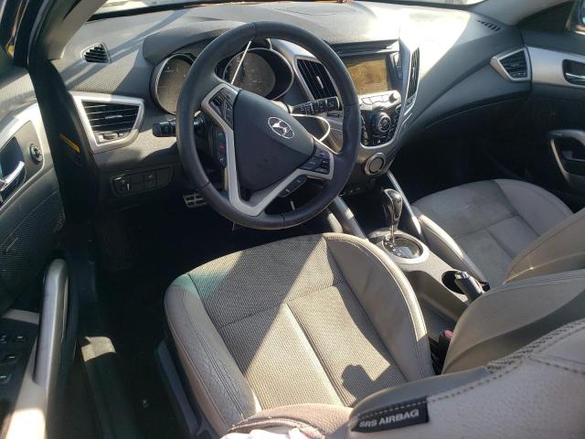 KMHTC6AD0DU132680 - 2013 HYUNDAI VELOSTER BLACK photo 8