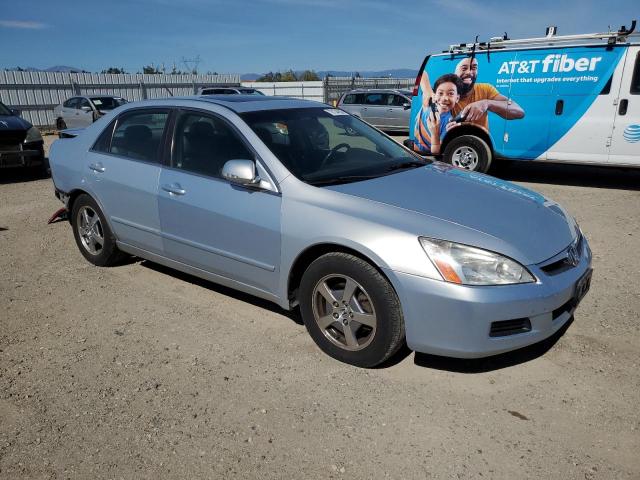 JHMCN36516C002557 - 2006 HONDA ACCORD HYBRID BLUE photo 4