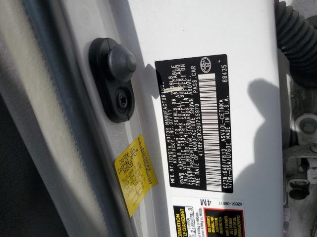 4T1BF3EK2BU755970 - 2011 TOYOTA CAMRY BASE თეთრი ფოტო 12
