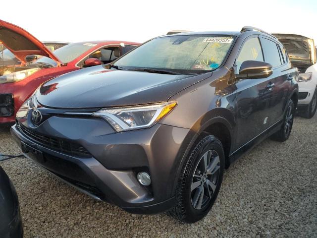 JTMWFREV9JJ159676 - 2018 TOYOTA RAV4 ADVENTURE GRAY photo 2