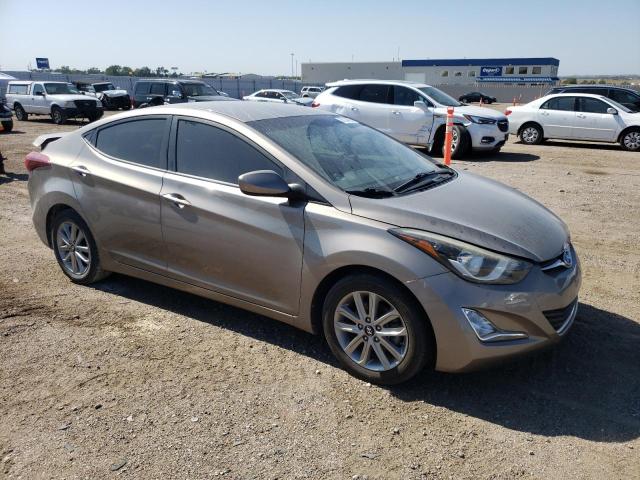 5NPDH4AE7GH751413 - 2016 HYUNDAI ELANTRA SE GRAY photo 4