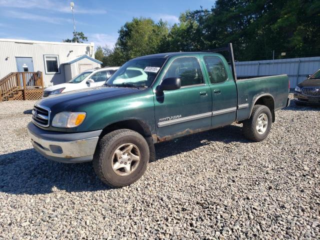 5TBBN44122S277794 - 2002 TOYOTA TUNDRA ACCESS CAB SR5 GREEN photo 1