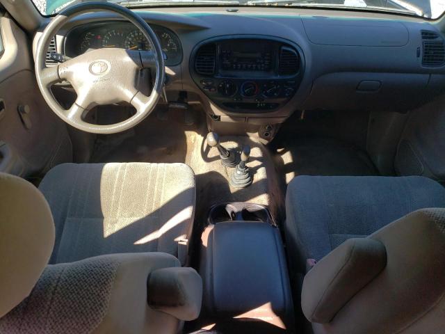 5TBBN44122S277794 - 2002 TOYOTA TUNDRA ACCESS CAB SR5 GREEN photo 8