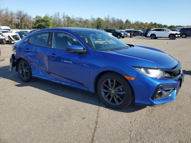 SHHFK7H66LU410201 - 2020 HONDA CIVIC EX BLUE photo 4